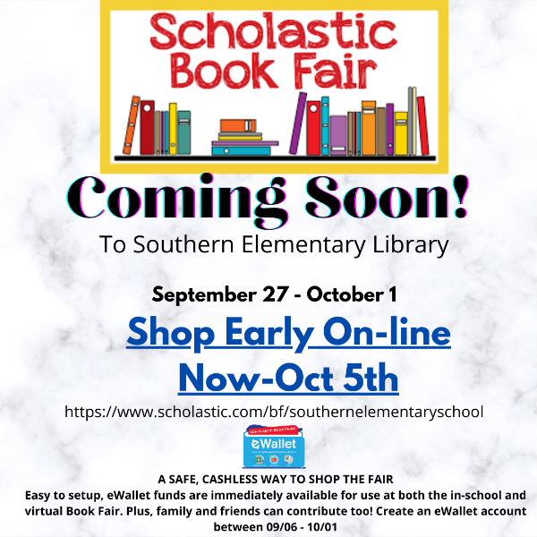 Southern Schools - Scholastic Book Fair!